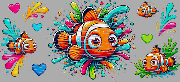 16oz Finding Nemo-N8-74